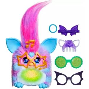 Hasbro Интерактивна плюшена играчка Furby Vibes - Blue Razz (G2383)