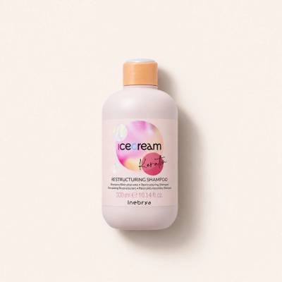 Inebrya Ice Cream Keratin Restructuring Shampoo 300 ml