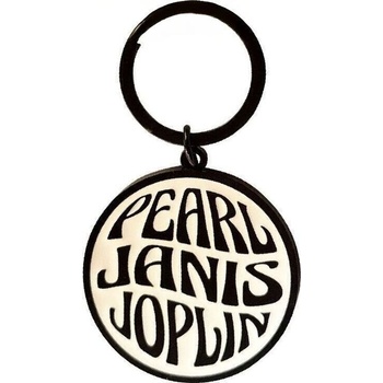 Janis Joplin Pearl Emblem Mono Ключодържател (JOPKEY02)