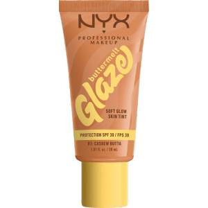 Nyx professional makeup Фон дьо тен Buttermelt Glaze, SPF 30, 03 Cashew Butta, 30 ml (2979429)