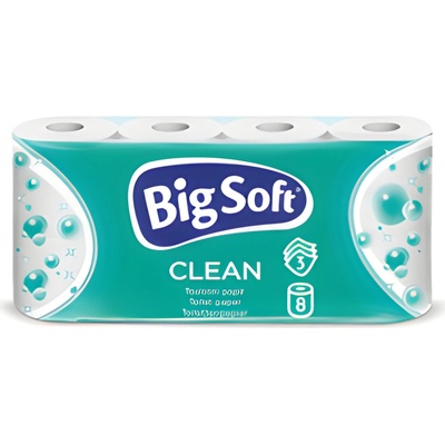 Big Soft Clean 3-vrstvý 1 ks