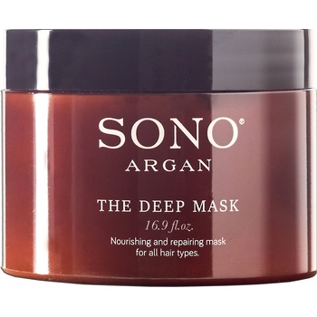 Sono Professional Sono Argan Възстановяваща и хидратираща маска с арган, 500 ml