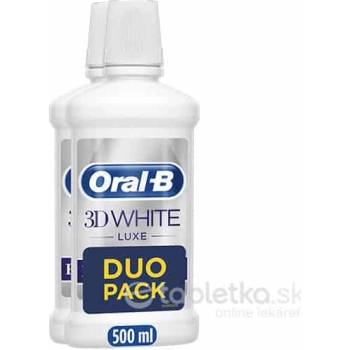 Oral B 3D White Luxe 2x 500 ml