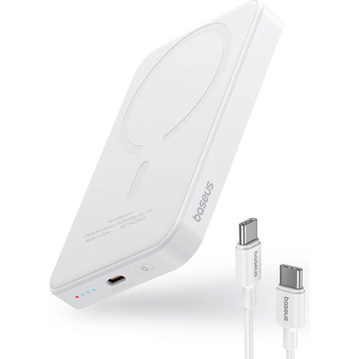 Baseus PicoGo Qi2 5000mAh bílá