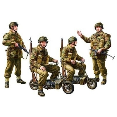 Tamiya Brit. Paratroop w/ Motorcycle 1:35