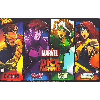 Dice Throne Inc. Marvel Dice Throne X-Men - Cyclops, Gambit, Rogue, Jean Grey