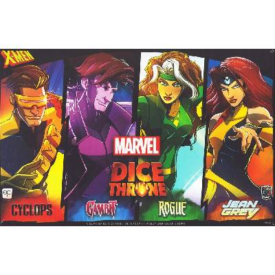 Dice Throne Inc. Marvel Dice Throne X-Men - Cyclops, Gambit, Rogue, Jean Grey