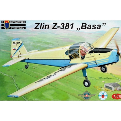 Kovozávody Prostějov Zlin Z-381 Basa 1:48