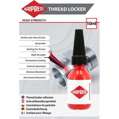 Airpress Lepidlo na závity 10 ml - strong