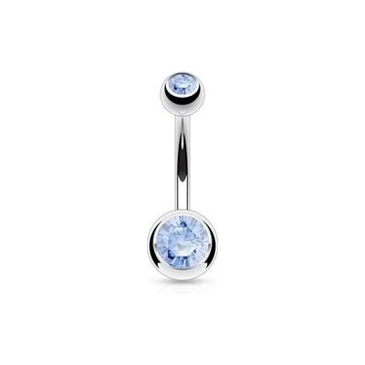 Šperky4U piercing do pupíku banánek BS01002-LB – Zboží Dáma