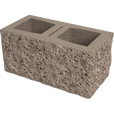 Diton Tvárnice plotová okrasná D2 395×200×190 mm trojstranná bílá (60)