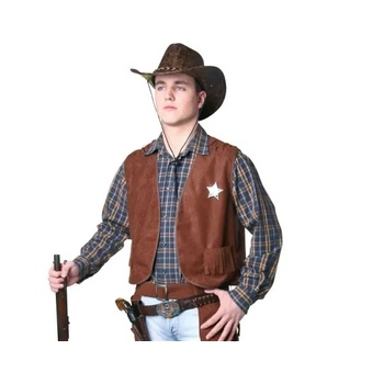 Image 1 of Festartikel Müller GmbH Костюм Каубойски елек кафяв размер 44-46