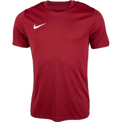 Nike pánske športové tričko DRI-FIT PARK 7 vínová biela