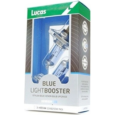 Lucas Blue Light Booster H4 P43t 12V 60/55W