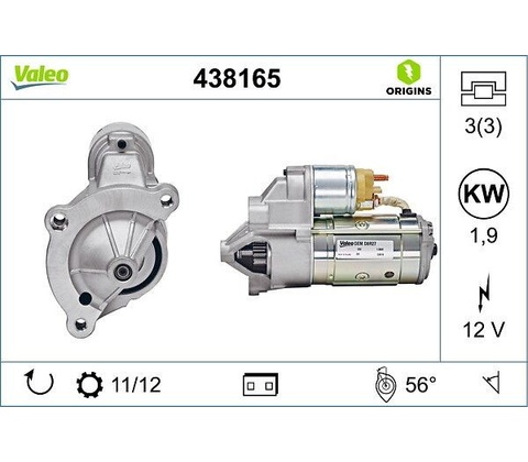 Startér VALEO 438165