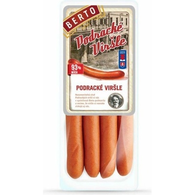 Berto Podracké viršle 180 g