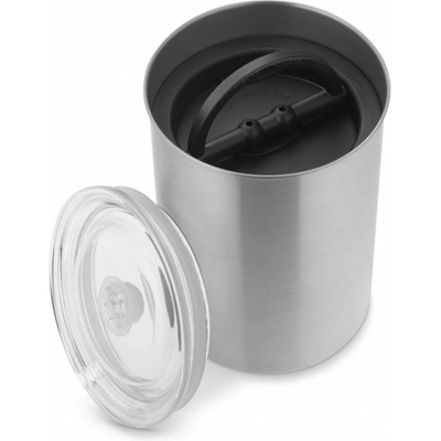 Planetary Design Airscape CHrome vakuová dóza na kávu z nerezové oceli 1,8 l 120 x 180 mm