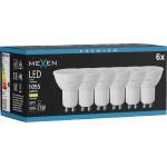 Mexen Nova 6x LED крушка GU10, 10W, Топла - 3000K, 1055 lm - L108-GU10-1030-01x06 (L108-GU10-1030-01x06)