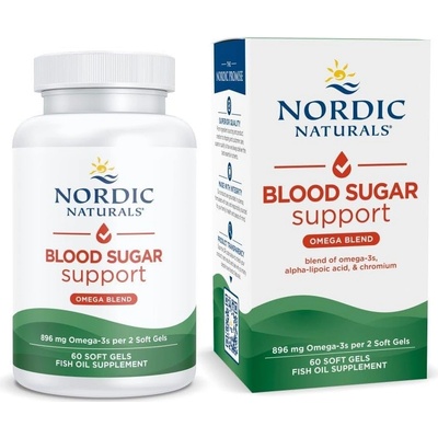 Nordic Naturals Podpora krevního cukru 60 softgel kapslí