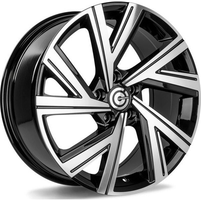 Carbonado Serval 8x18 5x112 ET45 black front polished