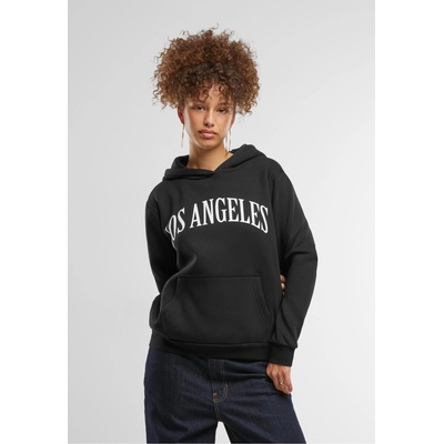 Mister Tee Los Angeles Ladies Fluffy Hoody black XXLUB-MST242-00007 - Камуфлаж, размер S