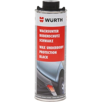 WÜRTH VOSK OCHRANU PODVOZKU černý - 1.000 ml