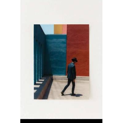 Paper Collective Primary Spaces Poster 50 x 70 cm