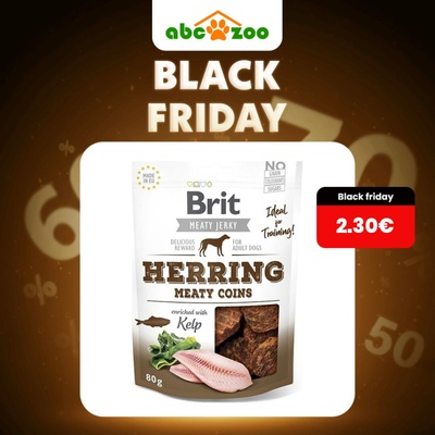 Brit Jerky Herring Meaty Coins 80 g