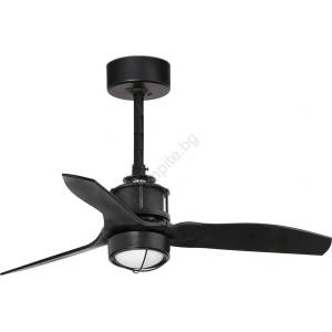 Faro Barcelona Faro 33424wt1n - димируем led вентилатор just fan s 16w/230v Ø 81 см черен wt + дистанционно управление (fa33424wt1n)