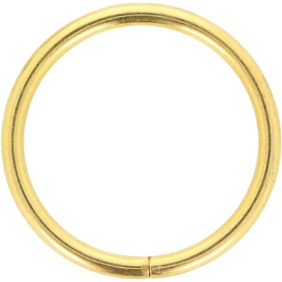 Natana zlatý kovový krúžok 30mm