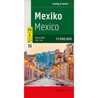 Mexiko 1:1 500 000 / automapa a rekreační mapa