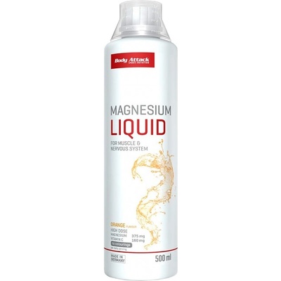 Body Attack Magnesium Liquid [500 мл] Портокал