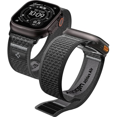 Spigen athlex air 2 apple watch 8 / 9 / 10 / 11 / se / ultra (44 / 45 / 46 / 49 mm) active black / grey (8800337242454)