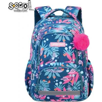 S-Cool Ученическа, ергономична раница scool tropic