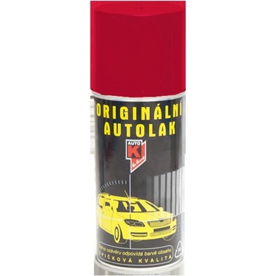 Auto-K Color Škoda Autolak v spreji 150ml 8161 červená sportline
