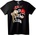 NOONEBRAND Тениска Ленивец & LA Cap Club - 5XL, White