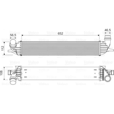 Chladič turba VALEO 818330