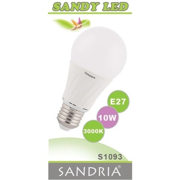 Sandy LED žárovka LED E27 A60 S1093 10W Teplá bílá