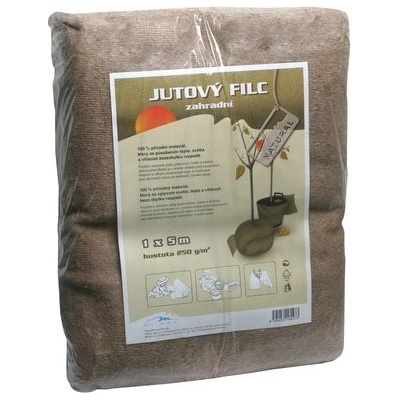 Jutový filc - 1 x 5 m