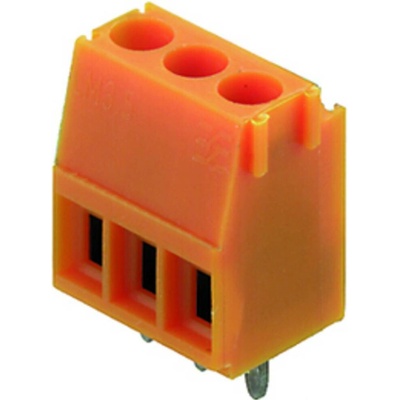 Weidmüller 1845060000 skrutkovacia svorka 1.5 mm² Pólov 7 oranžová 50 ks