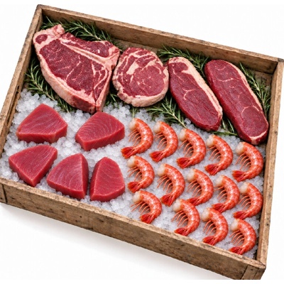 BOXXI Královský Surf & Turf Box 3750 g