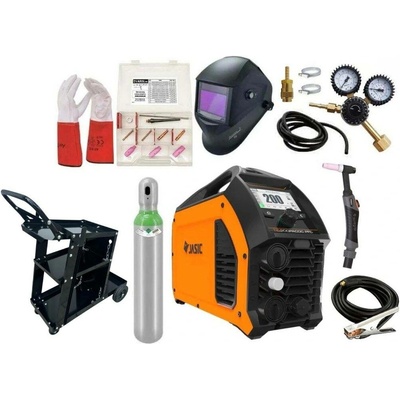 Jasic Giga set TIG JASIC 200 Pulse AC/DC PFC LCD