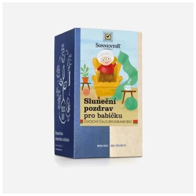 Sonnentor Sluneční pozdrav pro babičku 6 x 45 g