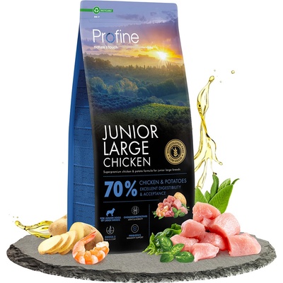 Profine Dog Junior Large Chicken 12 kg
