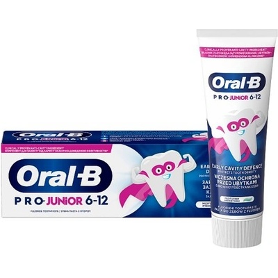 Oral-B Junior 6+ Stitch Jemná Príchuť s Fluoridom Cínatým 75 ml