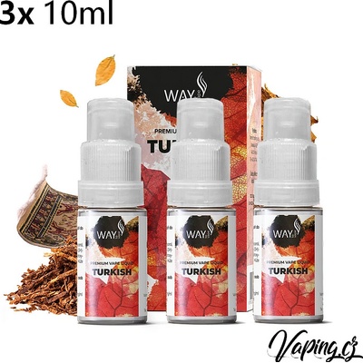 Way to Vape Turkish 3 x 10 ml 0 mg