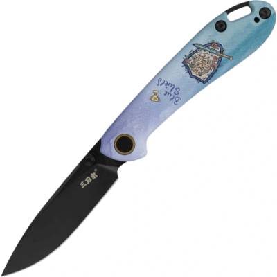Sanrenmu K371 Lover's style male 12C27 with Blue Plastic handle 328M-PE