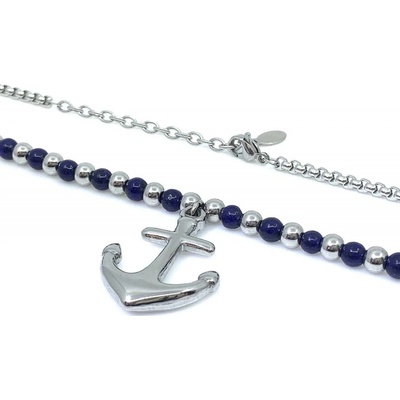 Jan Kos jewellery Řetízek s přívěskem z oceli 12118370