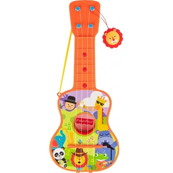Fischer Price 4 strunná kytara s plastovou krabičkou