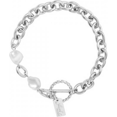 ORNAMENTI Náramek Pearl silver ORT800140